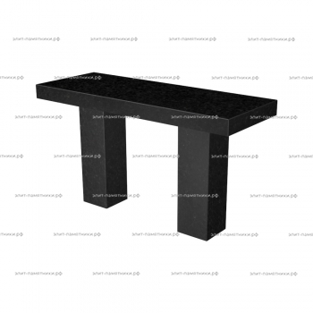 Лавочка каменная № 1